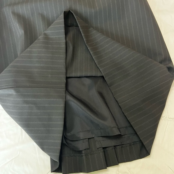 Antonio Melani straight striped pencil skirt knee length office career - Picture 6 of 6